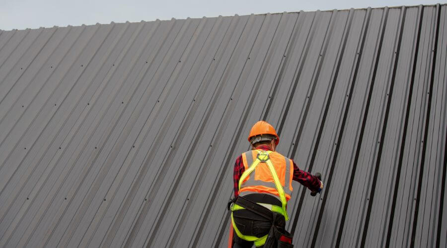 Professional metal roof installation services in Lenorah, TX